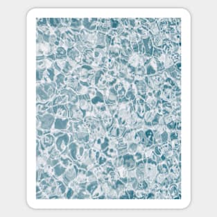 Water, Coastal, Beach art, Blue neutral, Sea, Ocean Sticker